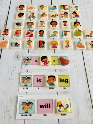 Language kits for: WH Questions, Verbs, Categories **BEST SELLER**