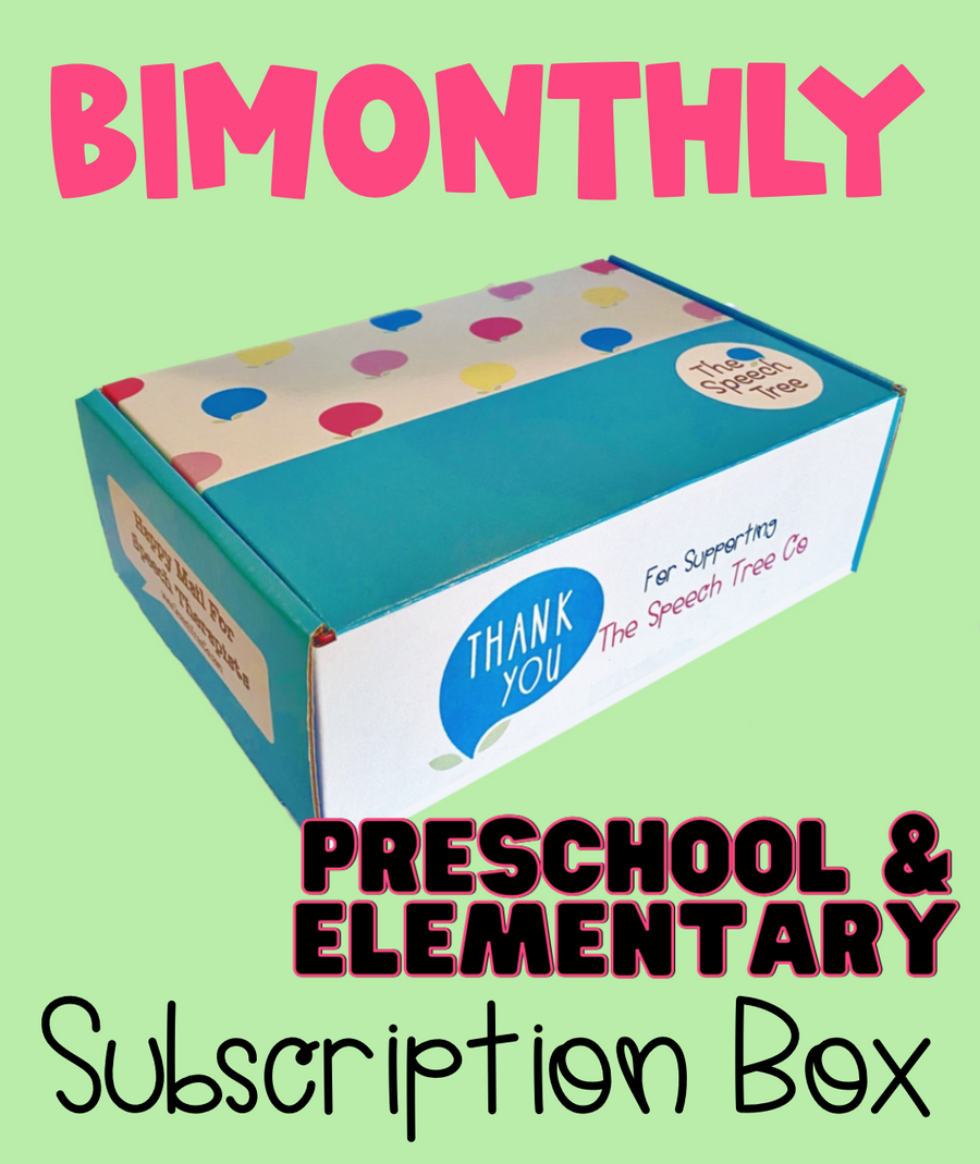 Subscription Box for Speech Therapy